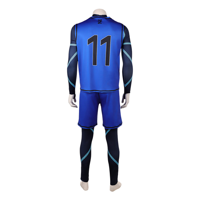 Blue Lock Isagi Yoichi Cosplay Costume For Adult Man Female Halloween Costume