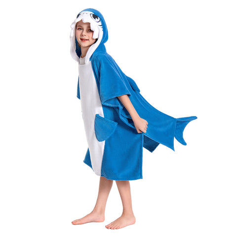 blue shark Children‘s Beach Towel