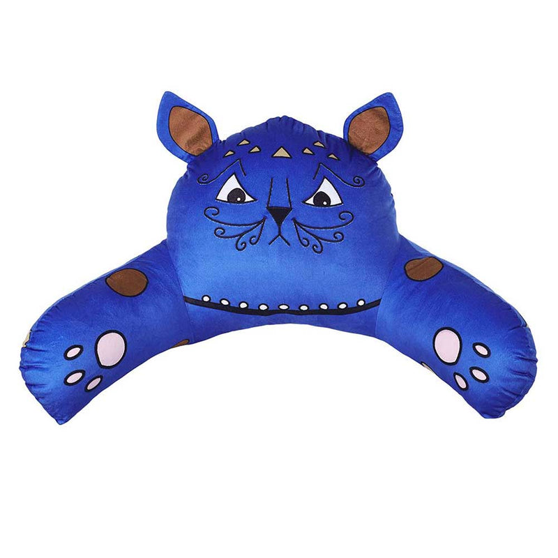 Blue Spotted leopard Cushion Cosplay Plush Toys Cartoon Soft Stuffed Dolls Mascot Birthday Xmas Gift