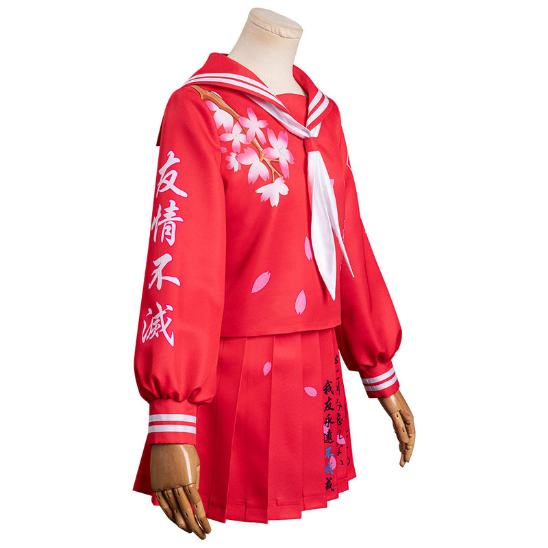 Bosozoku Cosplay Costume Japanese School Uniform Skirts Outfits Halloween Carnival Suit