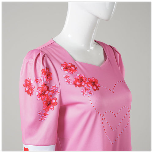 Bridget Descendants: The Rise of Red Cosplay Costume Outfits Halloween Carnival Suit