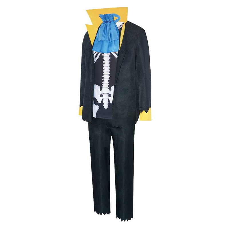 One Piece Burukku/BROOK Cosplay Costume Outfits Halloween Carnival Suit