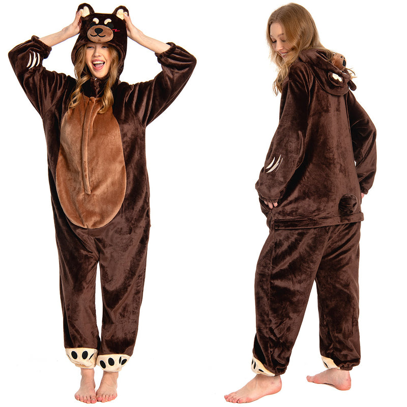 Brown Bear - animal series onesie - OLAOLA Original design