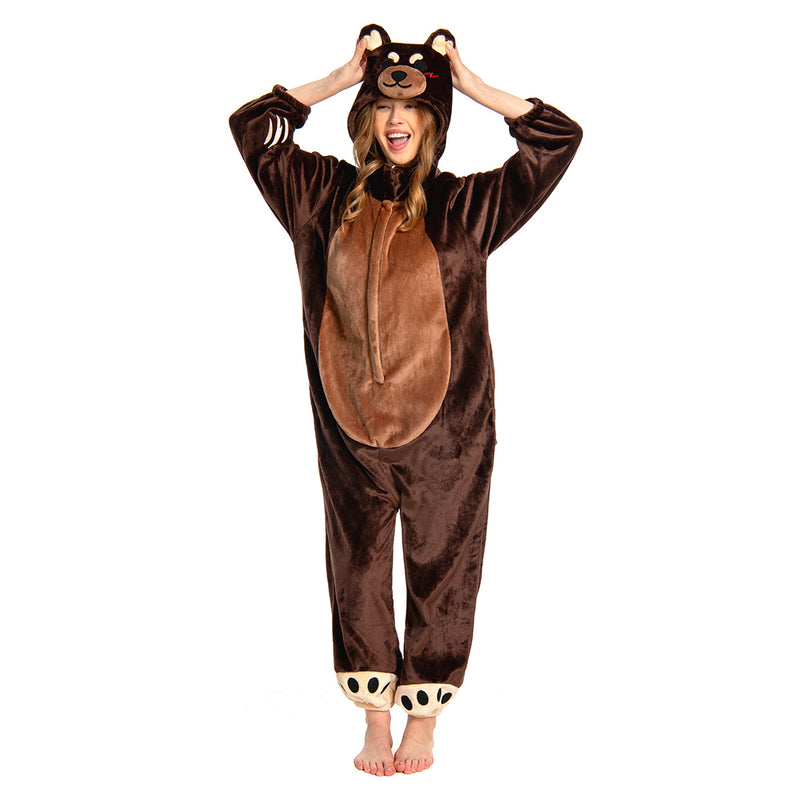 Brown Bear - animal series onesie - OLAOLA Original design