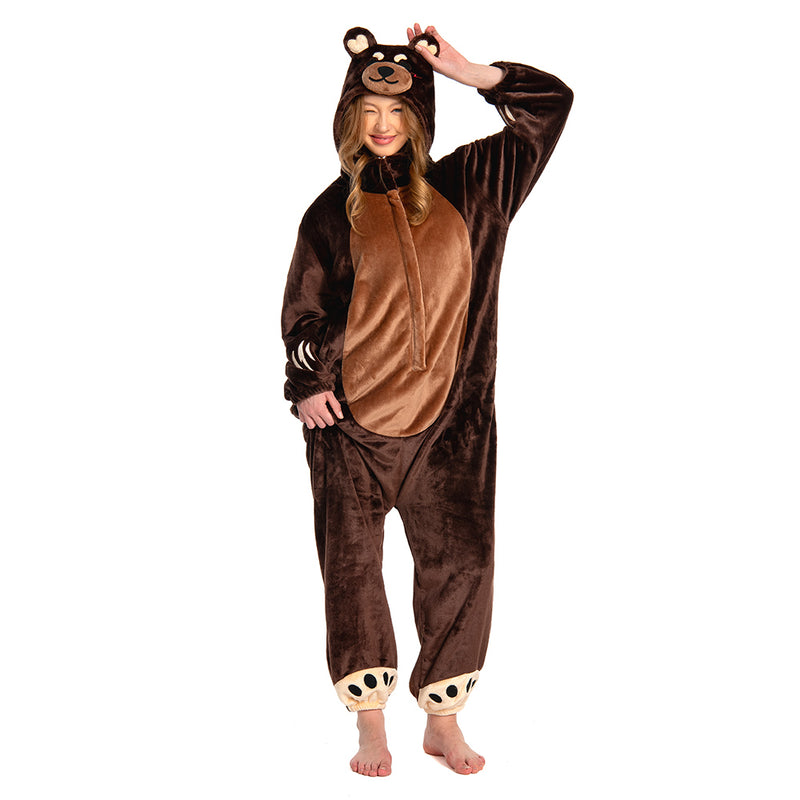 Brown Bear - animal series onesie - OLAOLA Original design