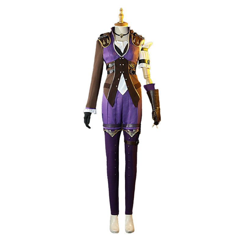 Caitlyn Kiramman Cosplay Costume Outfits Halloween Carnival Suit the Sheriff of Piltover