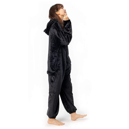 Cartoon Animal Bear Pajamas Onesies Sleepwear Flannel Jumpsuits Outfits Halloween Carnival Suit
