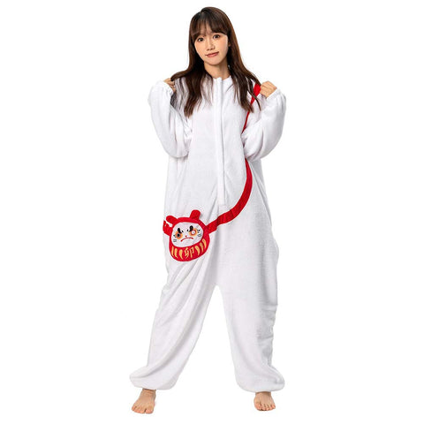 Cartoon Animal Rabbit Pajamas Onesies Sleepwear Flannel Jumpsuits Outfits Halloween Carnival Suit
