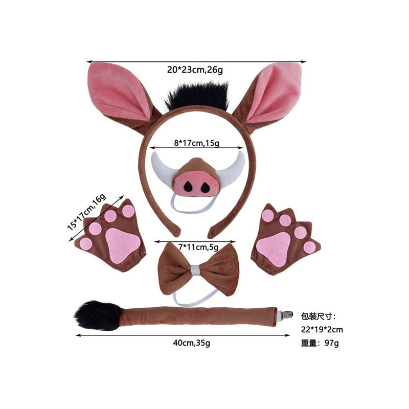 Cartoon Pig Cosplay Costume Outfits Halloween Carnival Suit