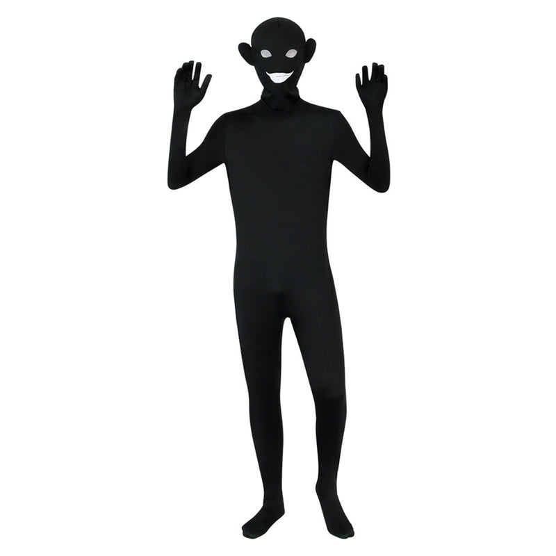 Detective Conan/Case Closed  Black Jumpsuit Headgear Outfits Halloween Carnival Suit