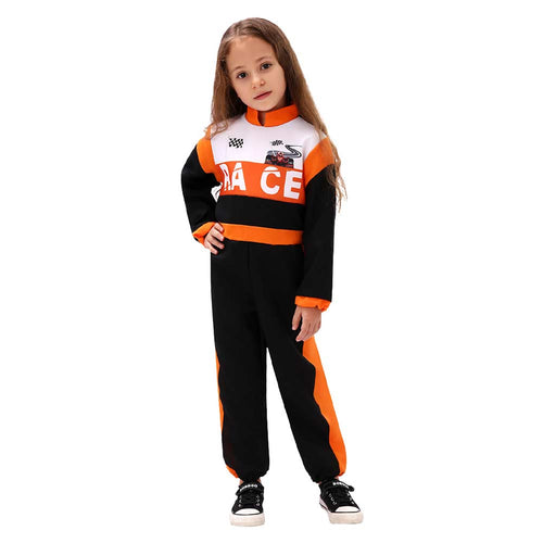  Children‘s racing driver Cosplay Costume Outfits Halloween Carnival Suit Style
