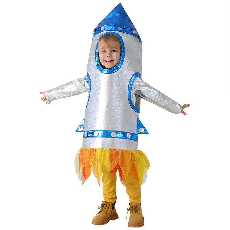 Children‘s rocket  Cosplay Costume Outfits Halloween Carnival Suit