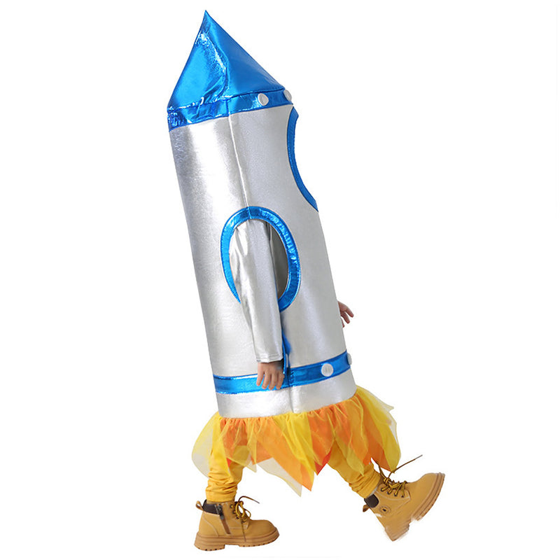 Children‘s rocket  Cosplay Costume Outfits Halloween Carnival Suit