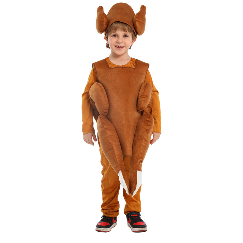 Children‘s Turkey Clothing Cosplay Costume Outfits Halloween Carnival Suit