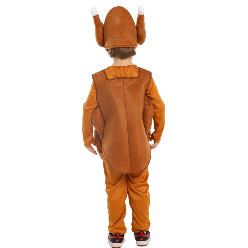 Children‘s Turkey Clothing Cosplay Costume Outfits Halloween Carnival Suit