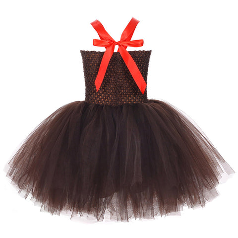 Christmas Dress for Girls Reindeer Cosplay Costume Reindeer Dress Gift