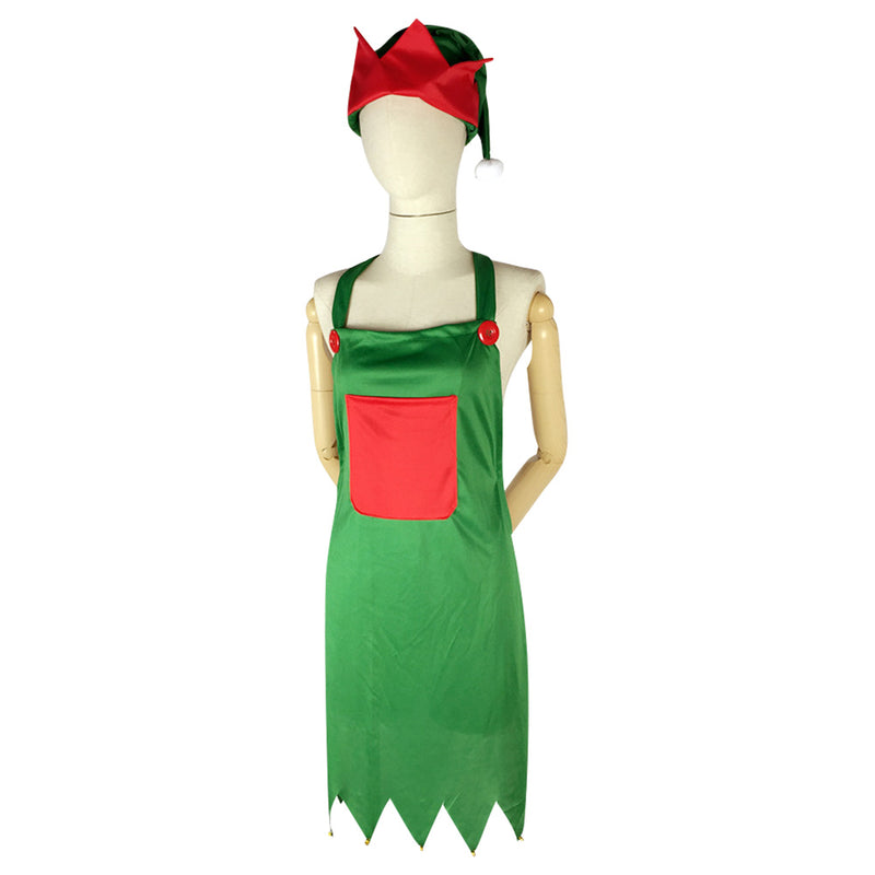 Christmas Elf  Apron Xmas Decor 2023 New Year Cristmas Gifts Christmas Decorations