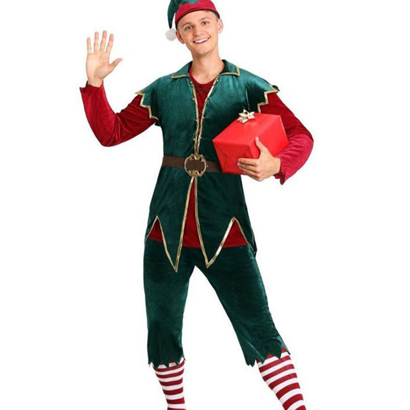 Christmas Elf  Cosplay Costume Outfits Halloween Carnival Suit