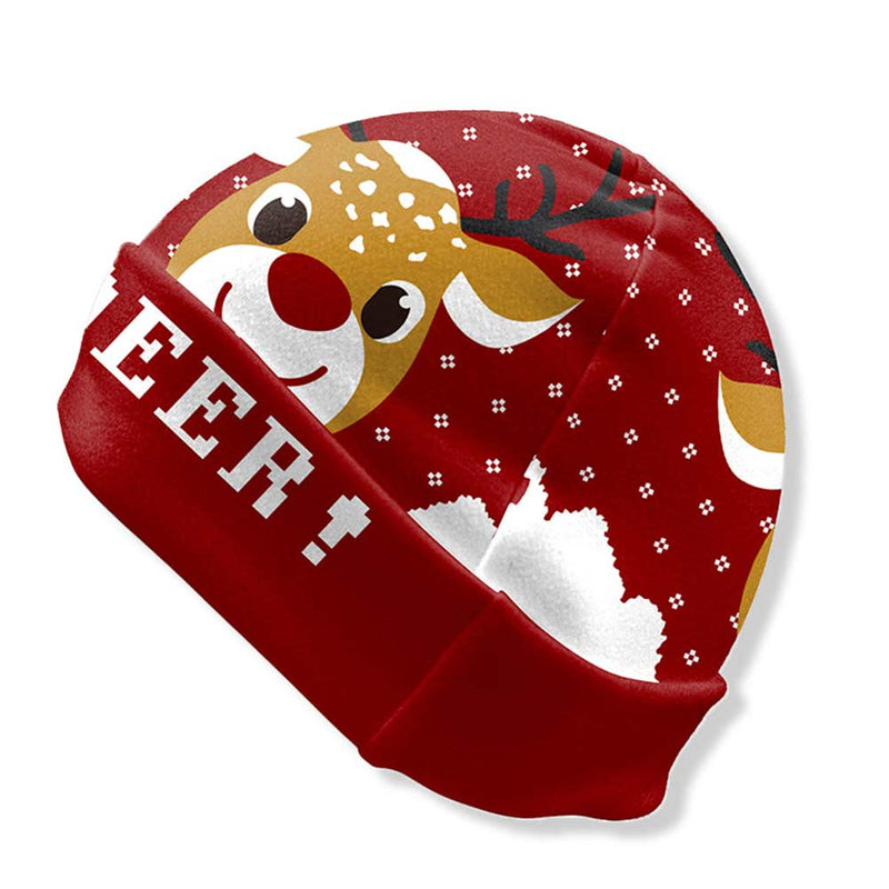 Christmas Hat Elk Cartoon Santa Claus Hat Cap