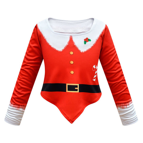 Christmas Santa Claus dress Cosplay Costume Dress Outfits Halloween Carnival Suit