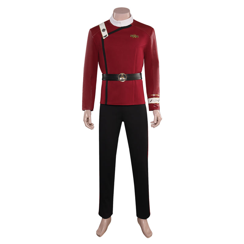 Christopher Pikel Star Trek Cosplay Costume Outfits Halloween Carnival Party Disguise Suit Star Trek: Strange New Worlds