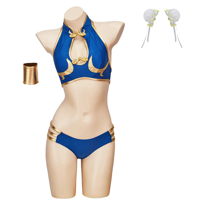 ChunLi Cosplay Costume Outfits Halloween Carnival Suit