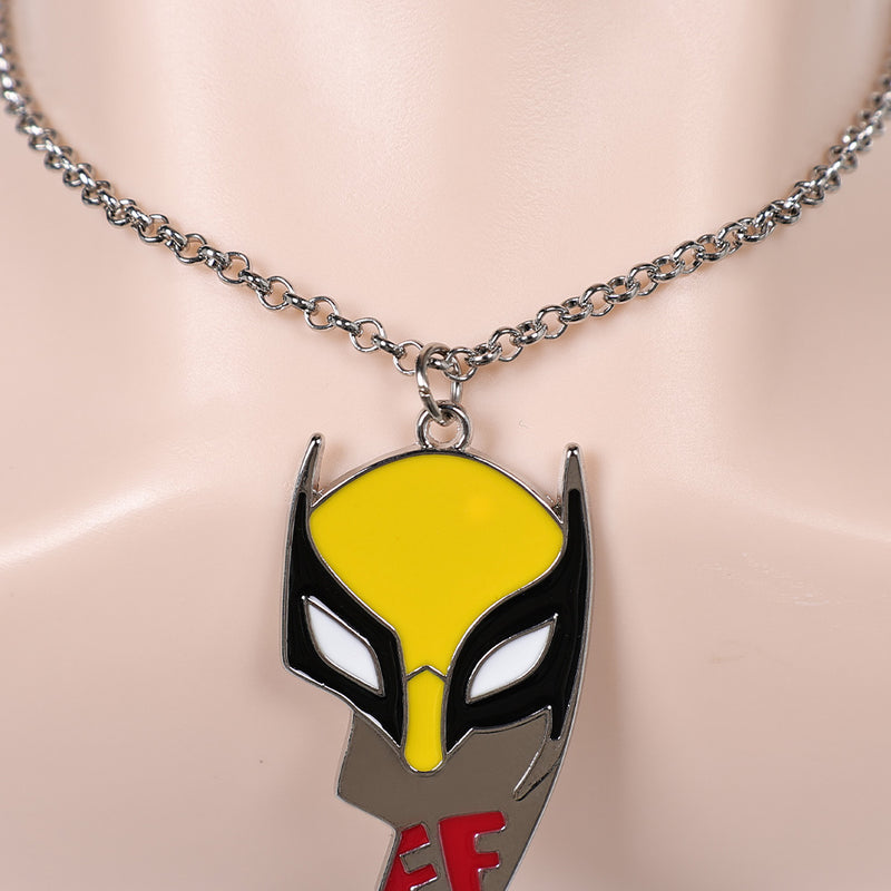 Clothing matching Cosplay Halloween Carnival Costume Accessories Wolverine necklace