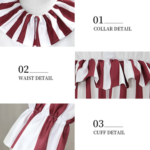 Clown in A Cornfield  Cosplay Costume For Adult Man Female Halloween Costume