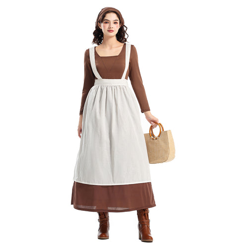 Colonial style estate maid dress Cosplay Costume Outfits Halloween Carnival Suit
