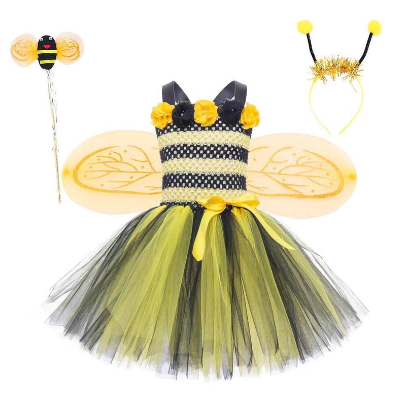 Colorful Bee Animal Performance Costume Cosplay Costume Outfits Halloween Carnival Suit