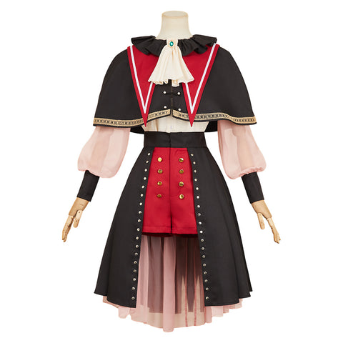 cos cosplay Bang Dream Cosplay Costume Outfits Halloween Carnival Suit Wakaba Mutsumi