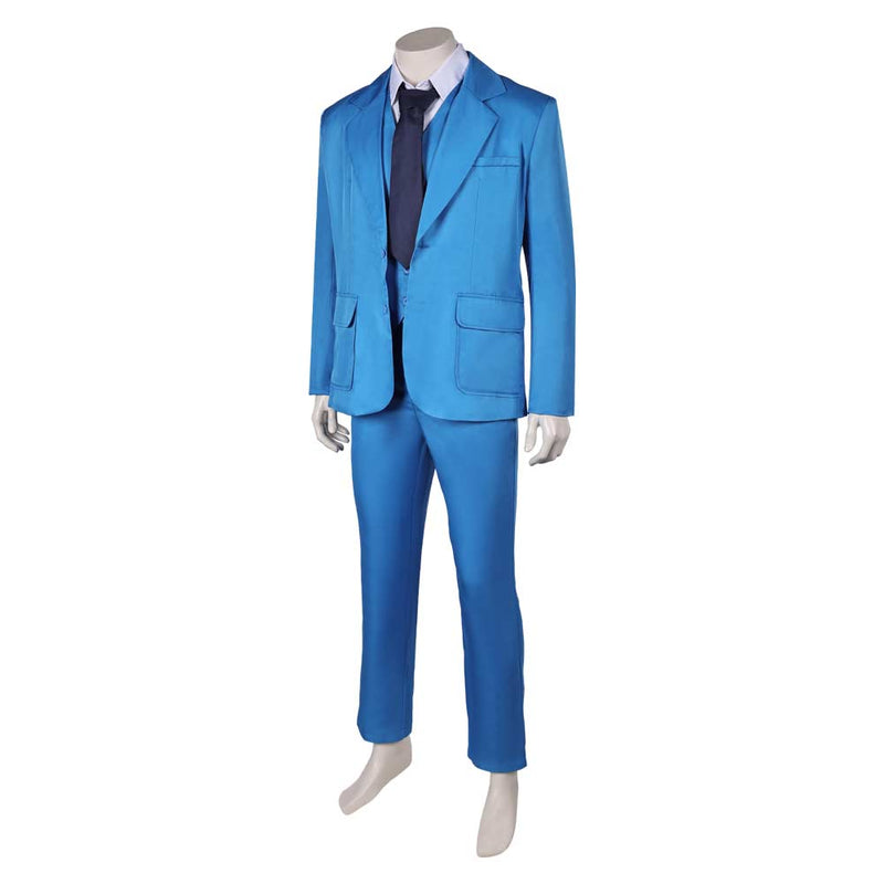 cos Cosplay Costume Outfits Halloween Carnival Suit Blue Suit joke