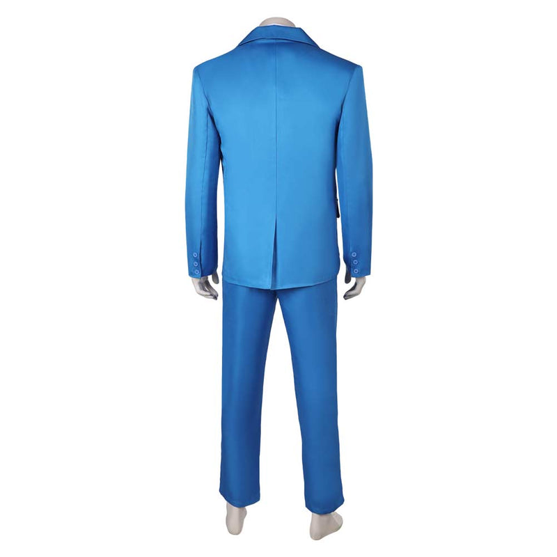 cos Cosplay Costume Outfits Halloween Carnival Suit Blue Suit joke