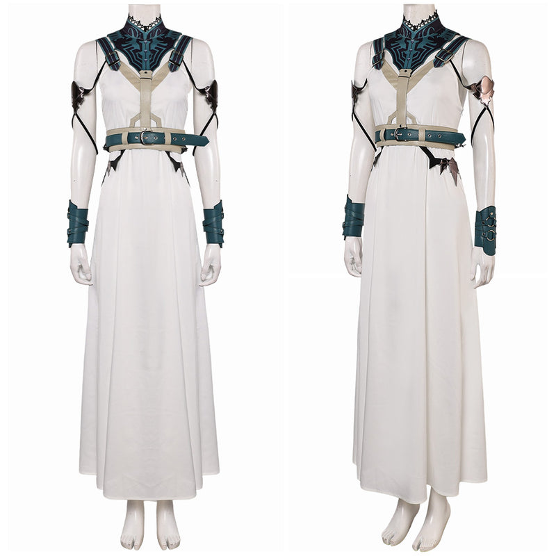 cos Cosplay Costume Outfits Halloween Carnival Suit Final Fantasy Aerith