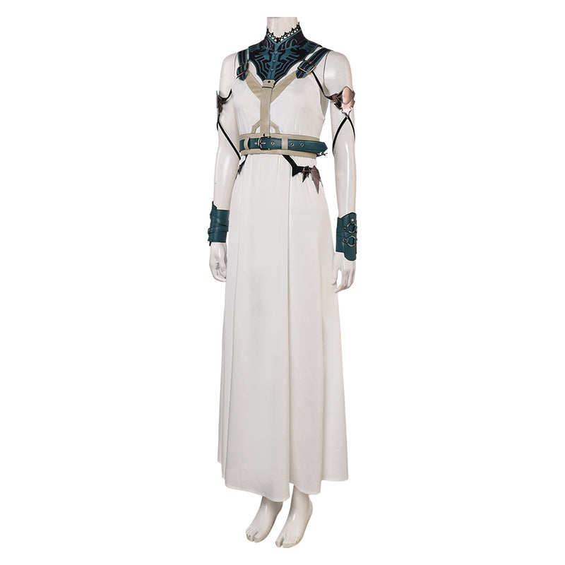 cos Cosplay Costume Outfits Halloween Carnival Suit Final Fantasy Aerith