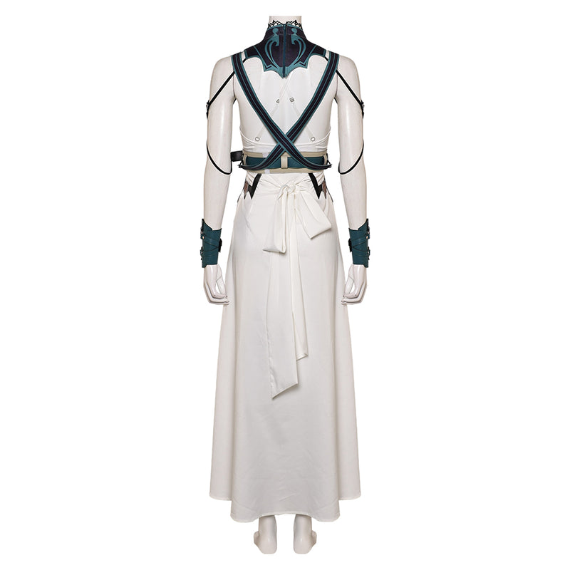 cos Cosplay Costume Outfits Halloween Carnival Suit Final Fantasy Aerith