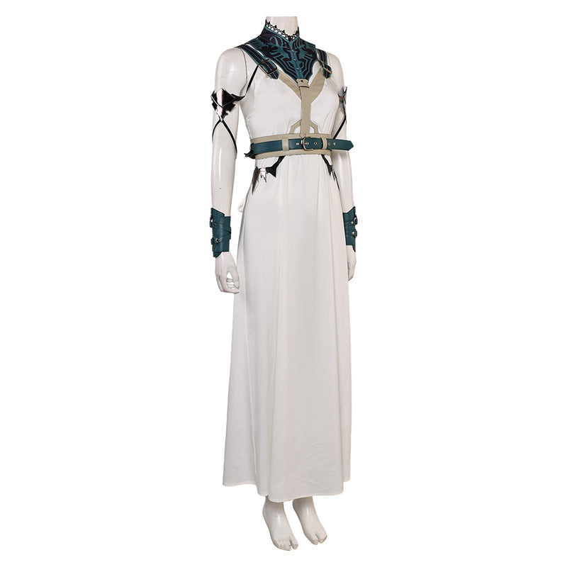 cos Cosplay Costume Outfits Halloween Carnival Suit Final Fantasy Aerith