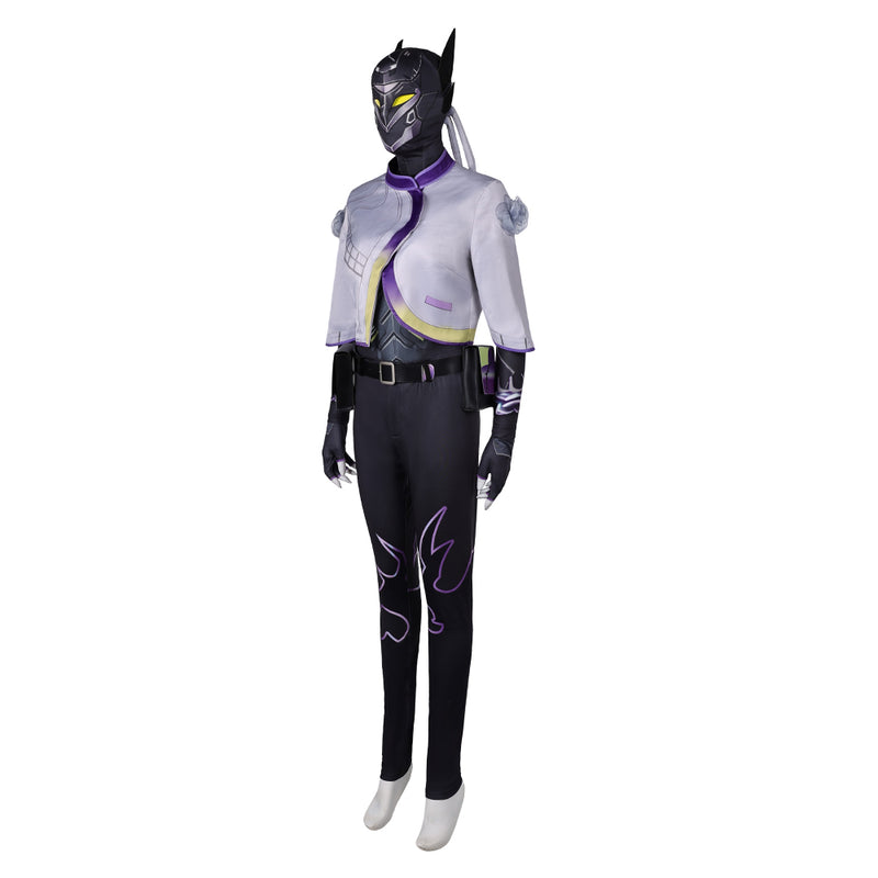 cos Cosplay Costume Outfits Halloween Carnival Suit Vyse Valorant