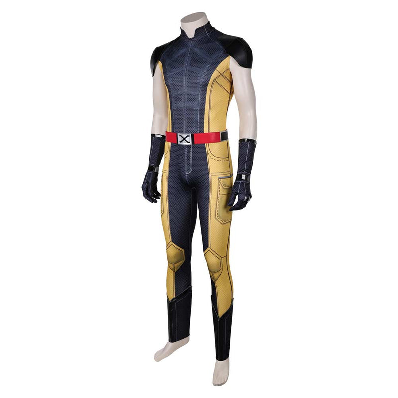 cos Deadpool Cosplay Costume Outfits Halloween Carnival Suit black suit