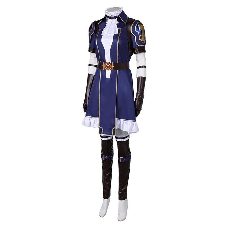 cos League of Legends Caitlyn Cosplay Costume Outfits Halloween Carnival Suit