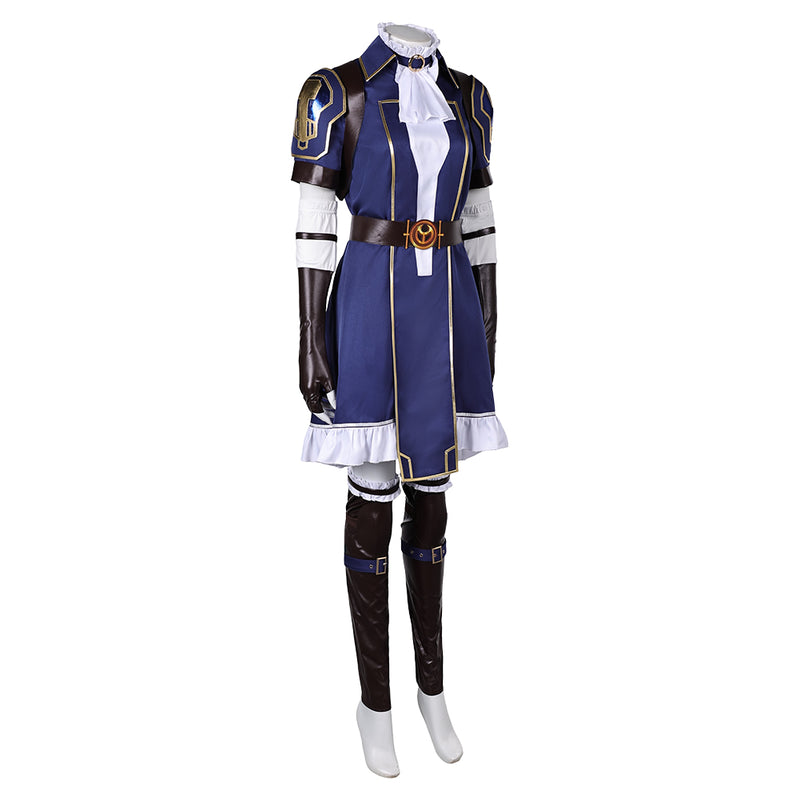 cos League of Legends Caitlyn Cosplay Costume Outfits Halloween Carnival Suit