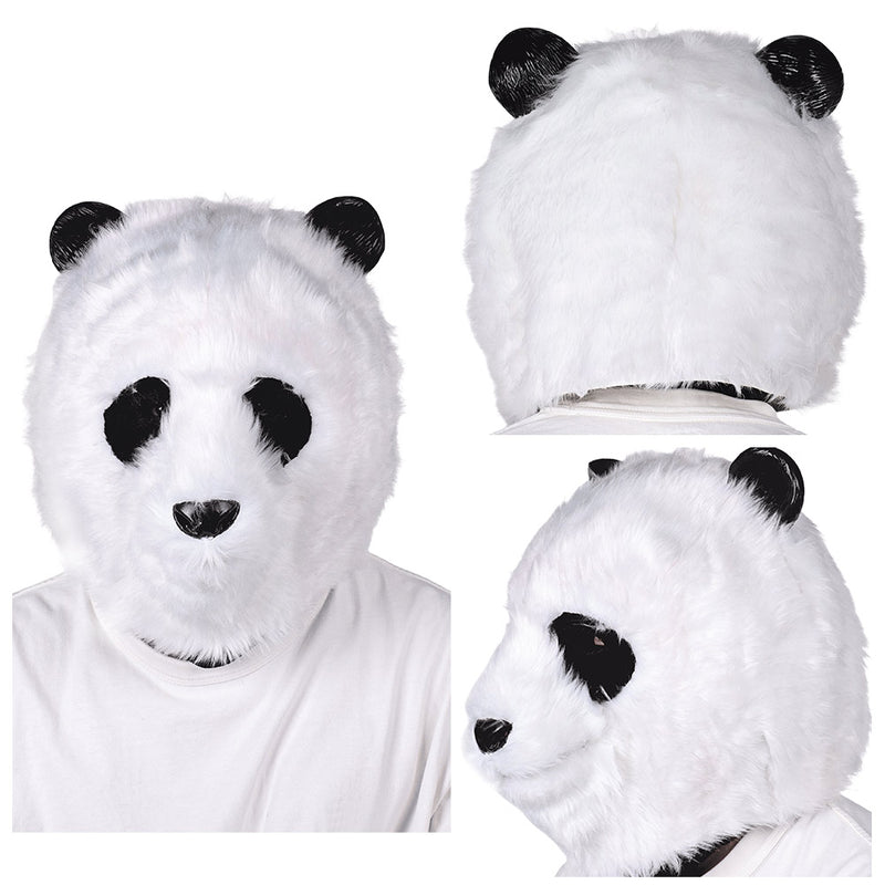 cos panda Cosplay Latex Masks Helmet Masquerade Halloween Party Costume Props mask