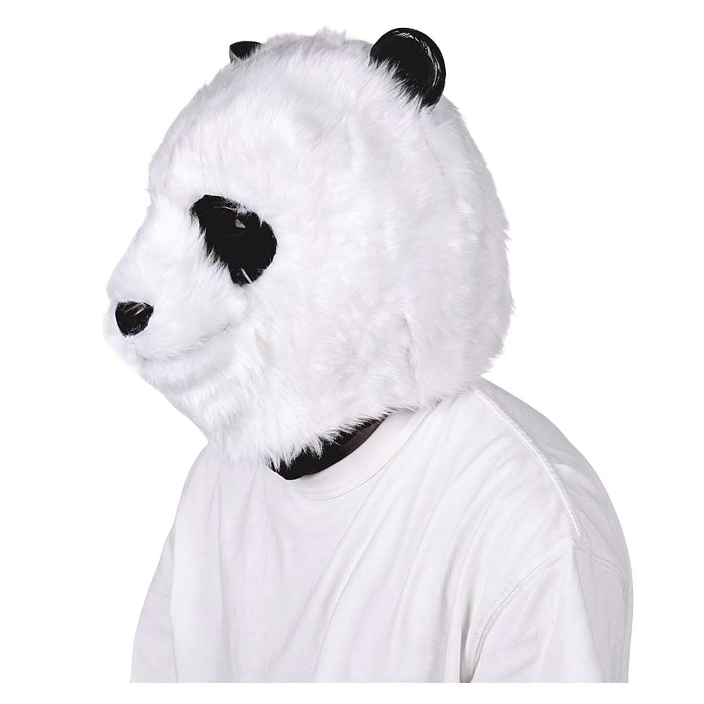 Adut Panda Cosplay Latex Masks Helmet Masquerade Halloween Party ...
