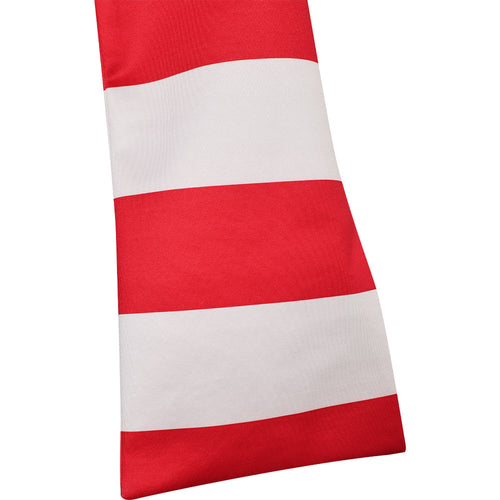 cos scarf The Cat in the Hat Cosplay Scarf Halloween Carnival Costume Accessories