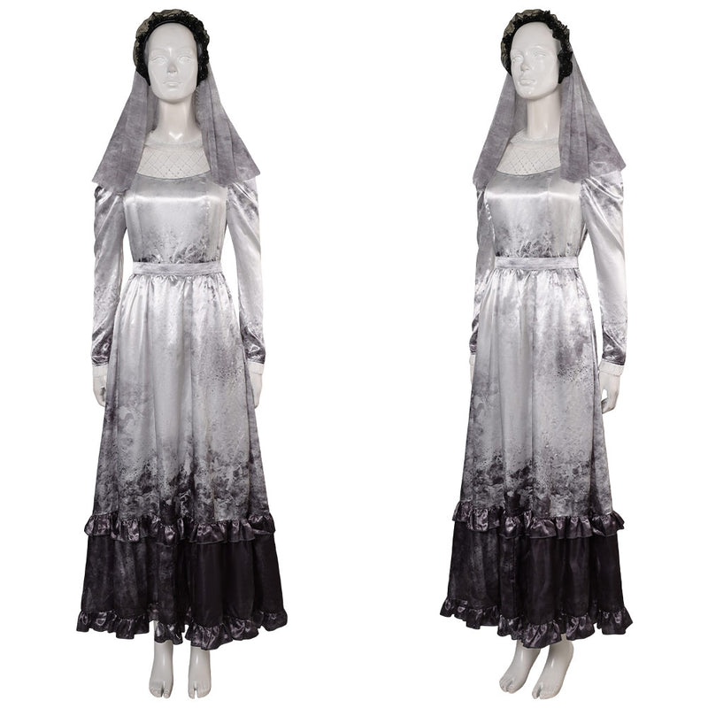 cos The Curse of La Llorona Cosplay Costume Outfits Halloween Carnival Suit La Llorona