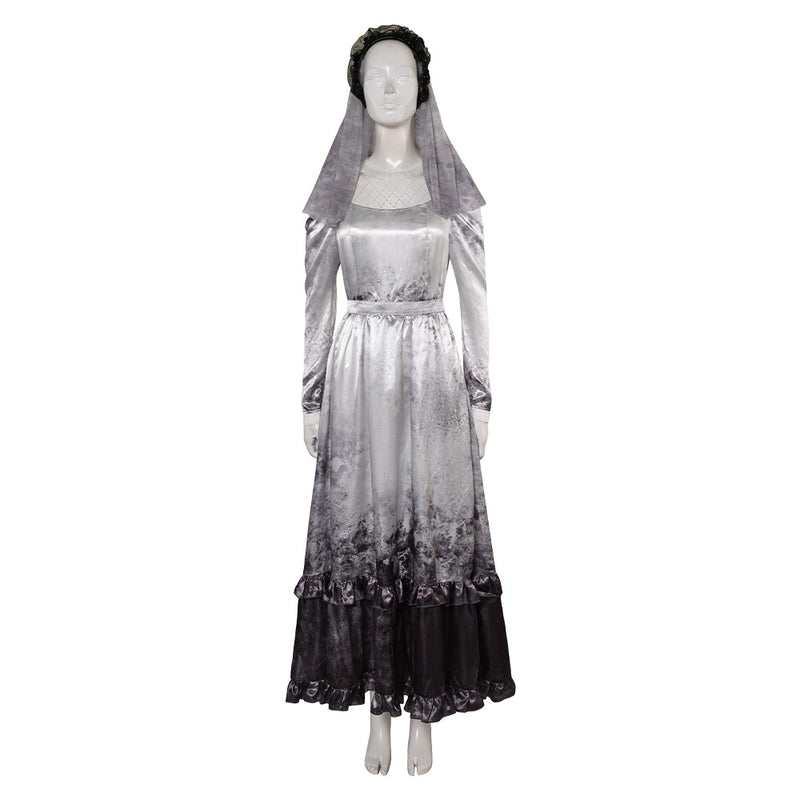 cos The Curse of La Llorona Cosplay Costume Outfits Halloween Carnival Suit La Llorona