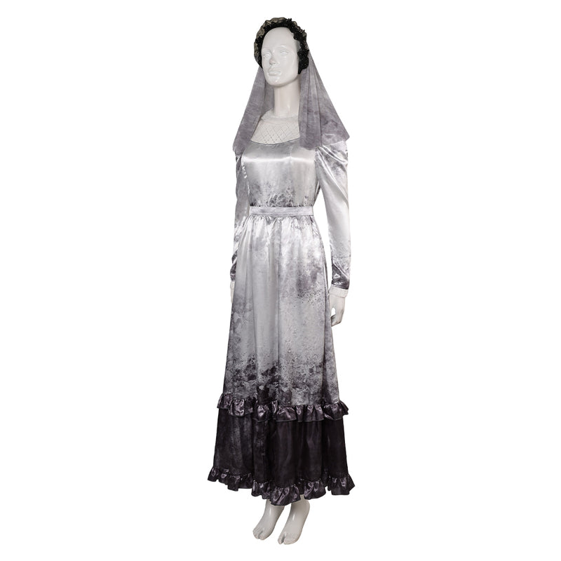 cos The Curse of La Llorona Cosplay Costume Outfits Halloween Carnival Suit La Llorona