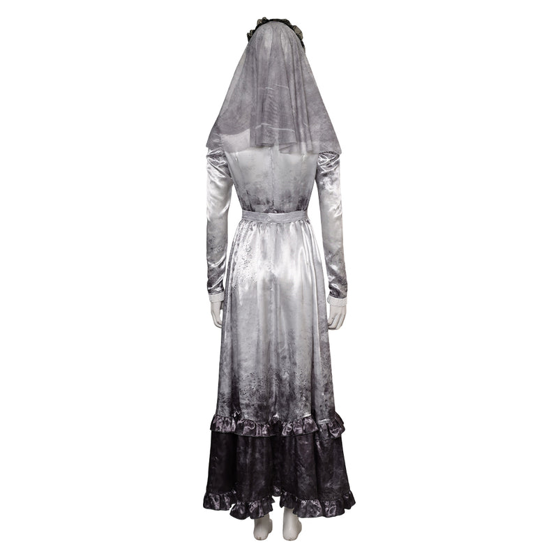 cos The Curse of La Llorona Cosplay Costume Outfits Halloween Carnival Suit La Llorona