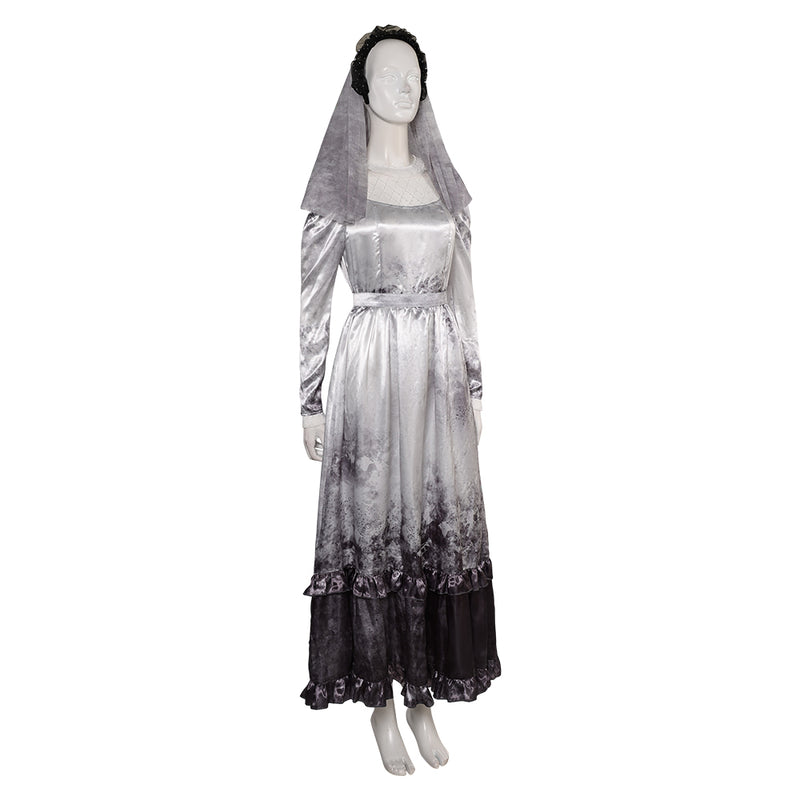 cos The Curse of La Llorona Cosplay Costume Outfits Halloween Carnival Suit La Llorona