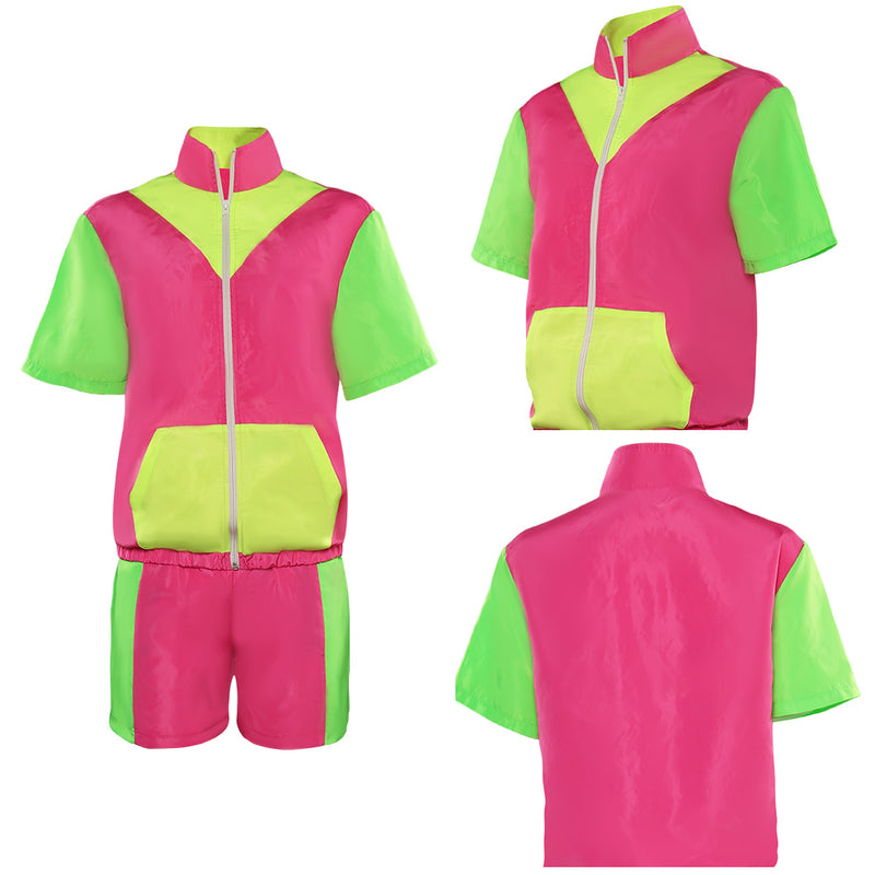 Cosplay Costume Outfits Halloween Carnival Disguise Suit 80s 90s Track Suits Set women jogging suits 2 piece set Women's 2 Piece Outfits